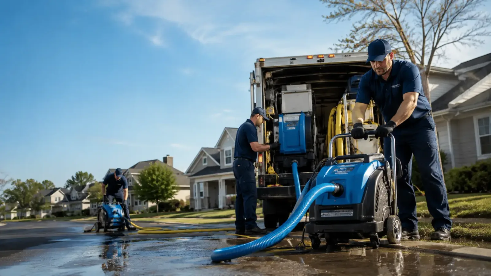 Flood Damage Cleanup in Rivervale, AR